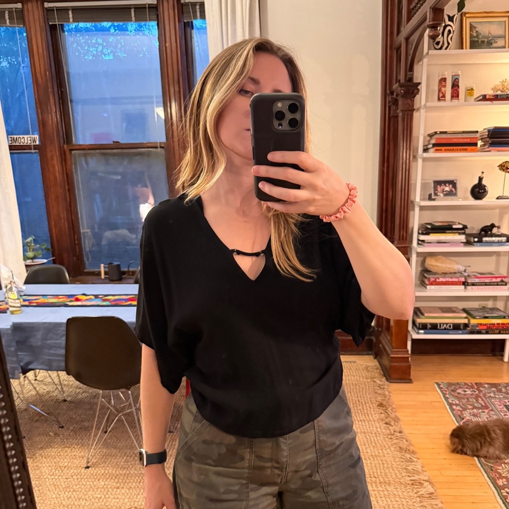 A.L.C. Classic Black Top